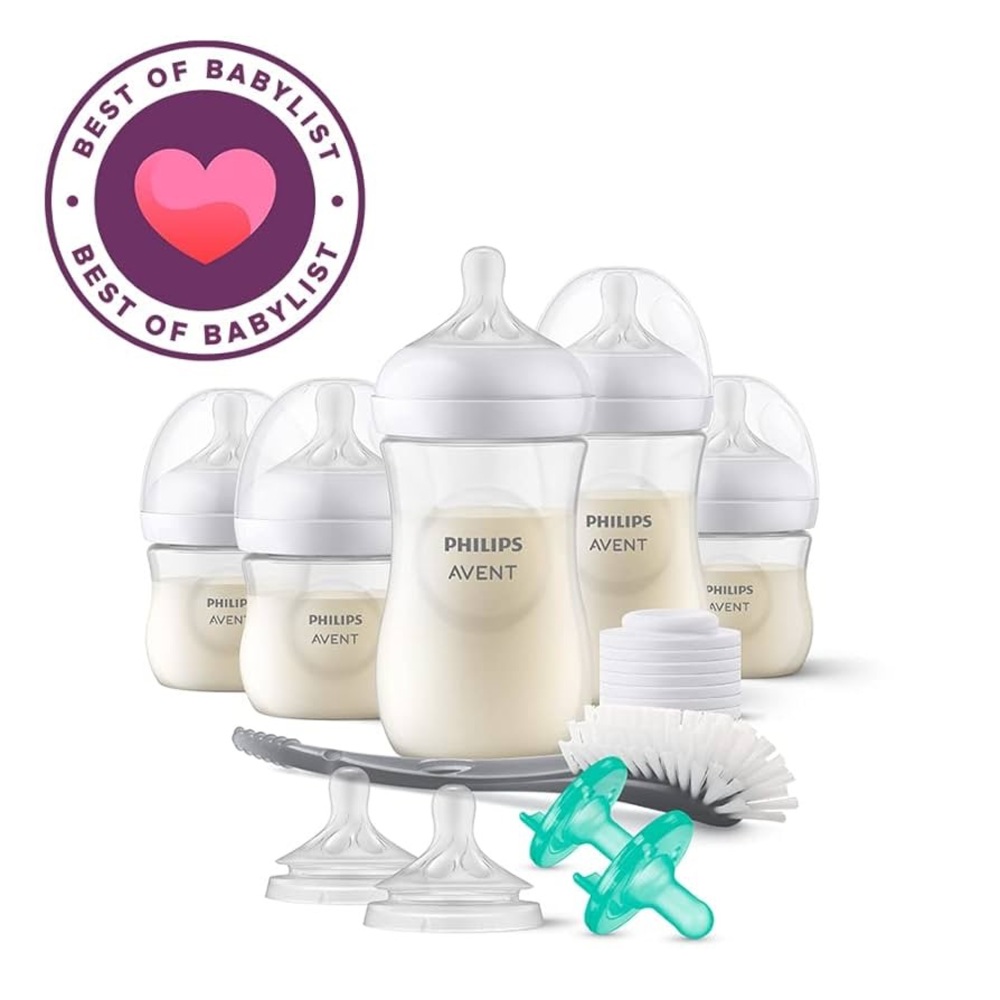 NWT Philips Avent Natural Baby Bottle Set - Newborn Gift Set